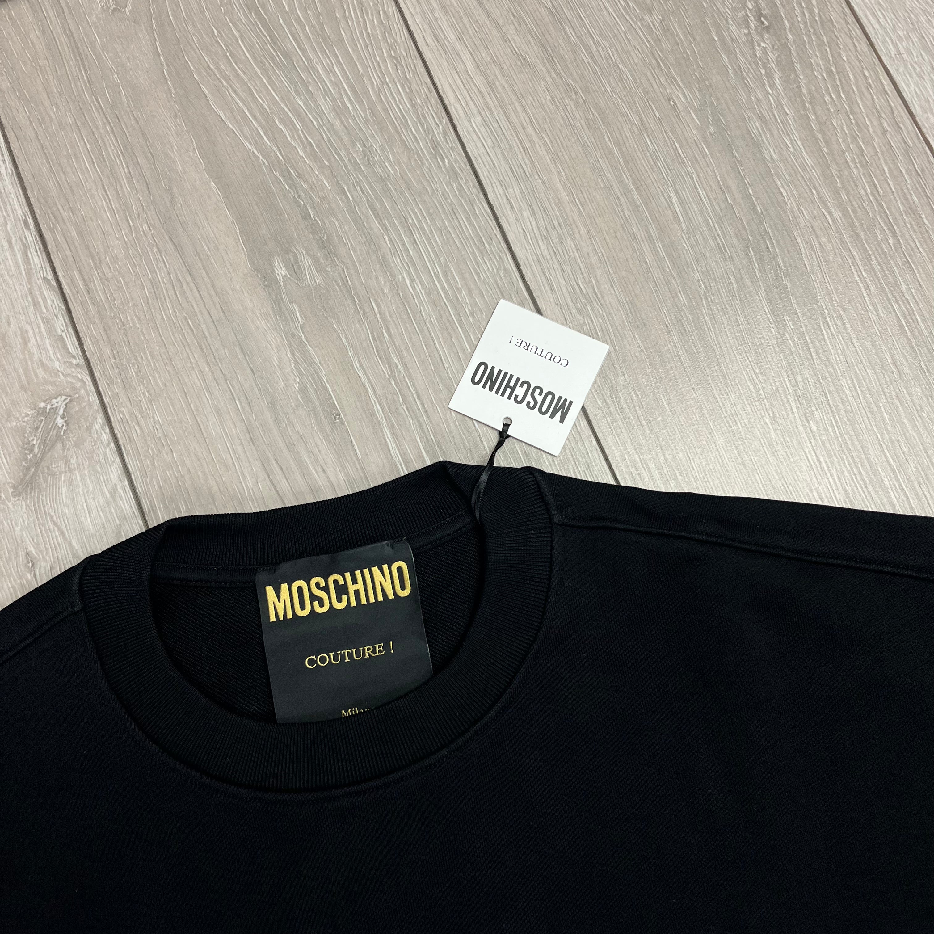 Moschino Banded Sweatshirt - Black