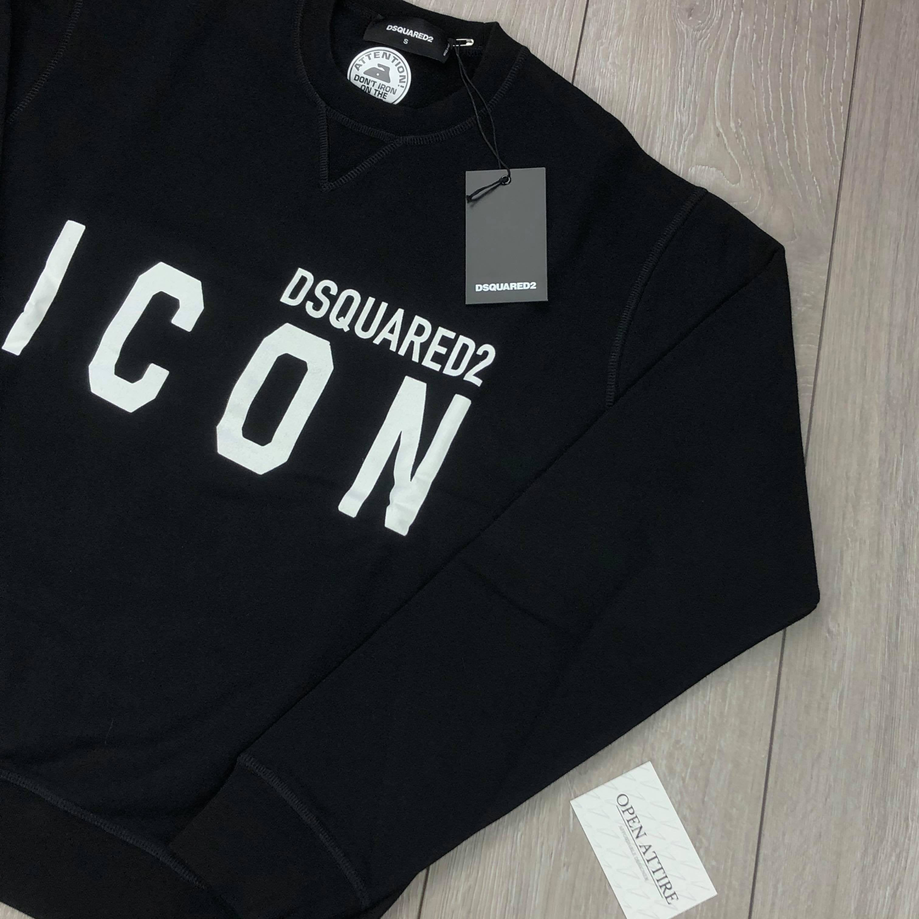 DSQUARED2 ICON Sweatshirt - Black