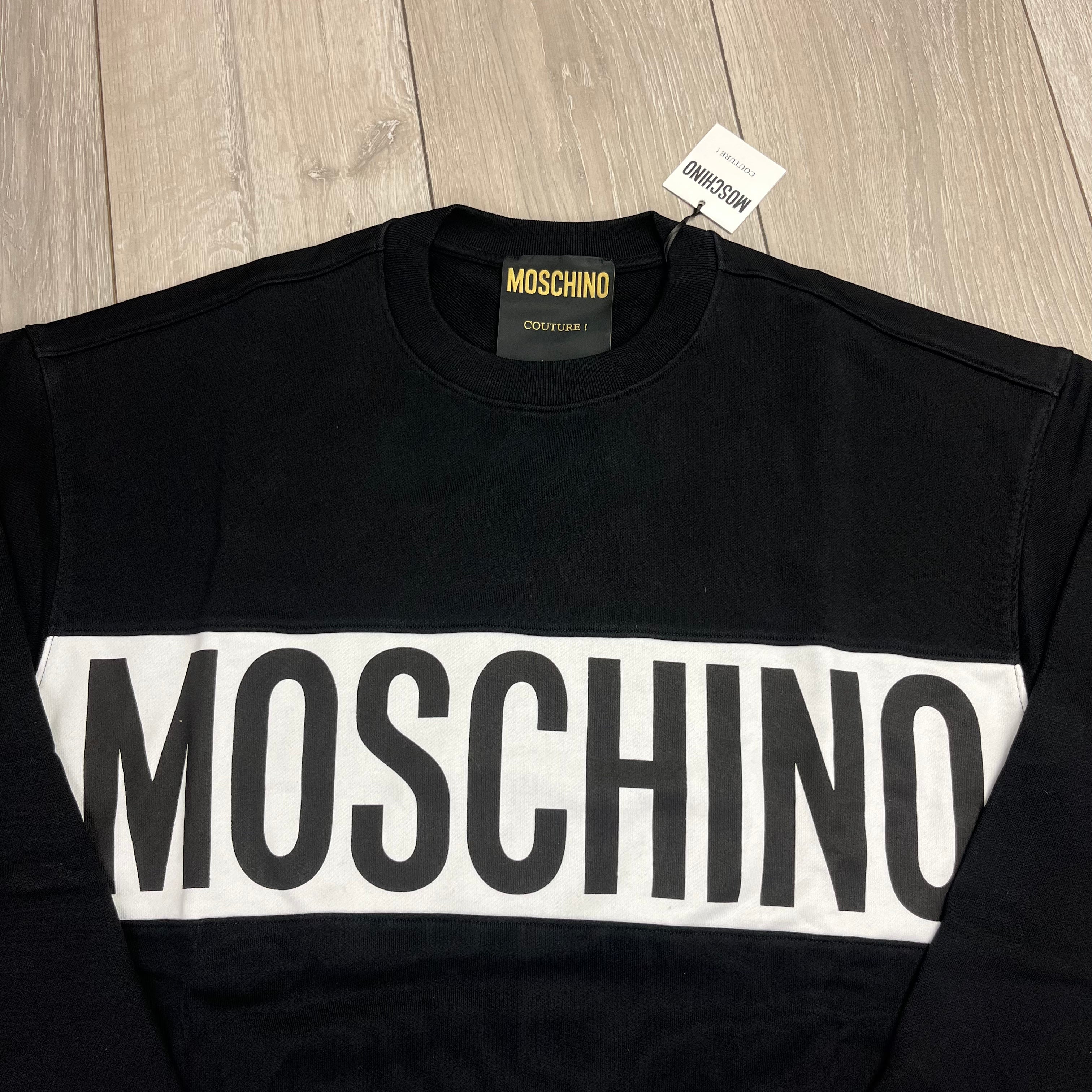 Moschino Banded Sweatshirt - Black