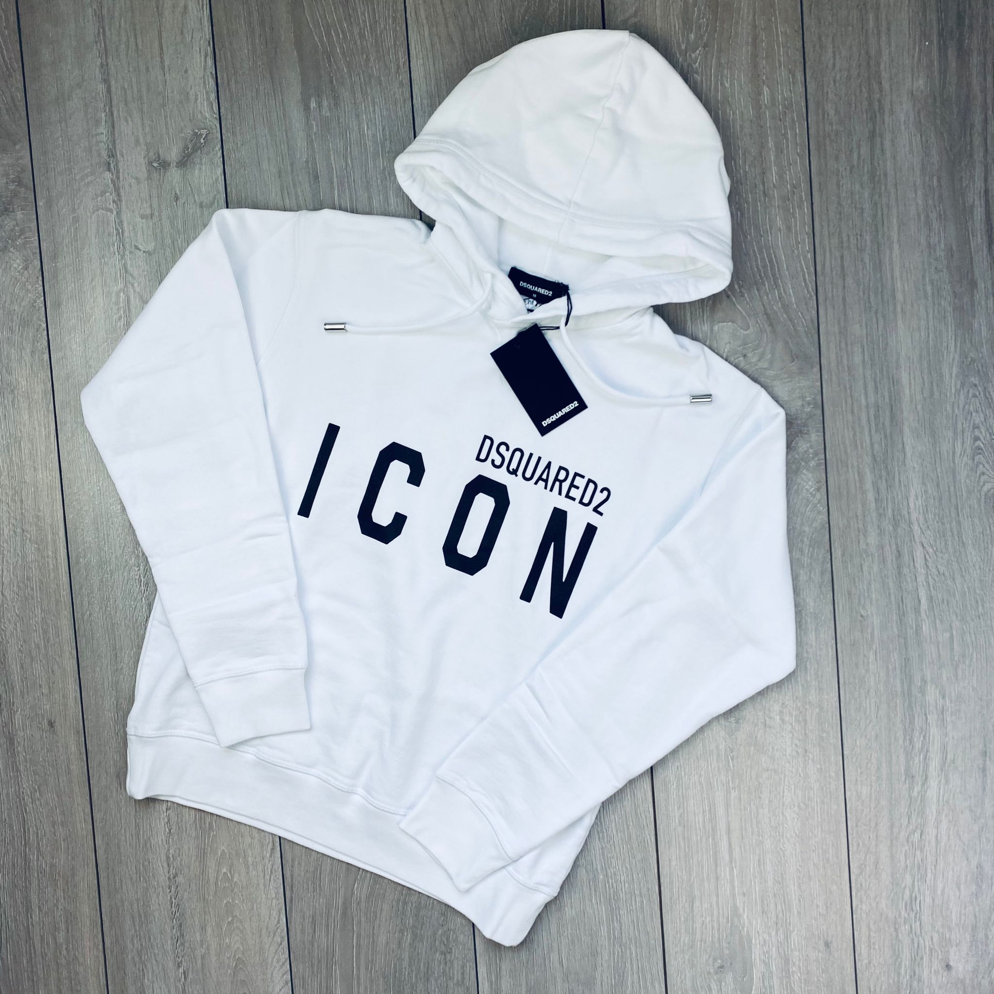 DSQUARED2 ICON Hoodie - White