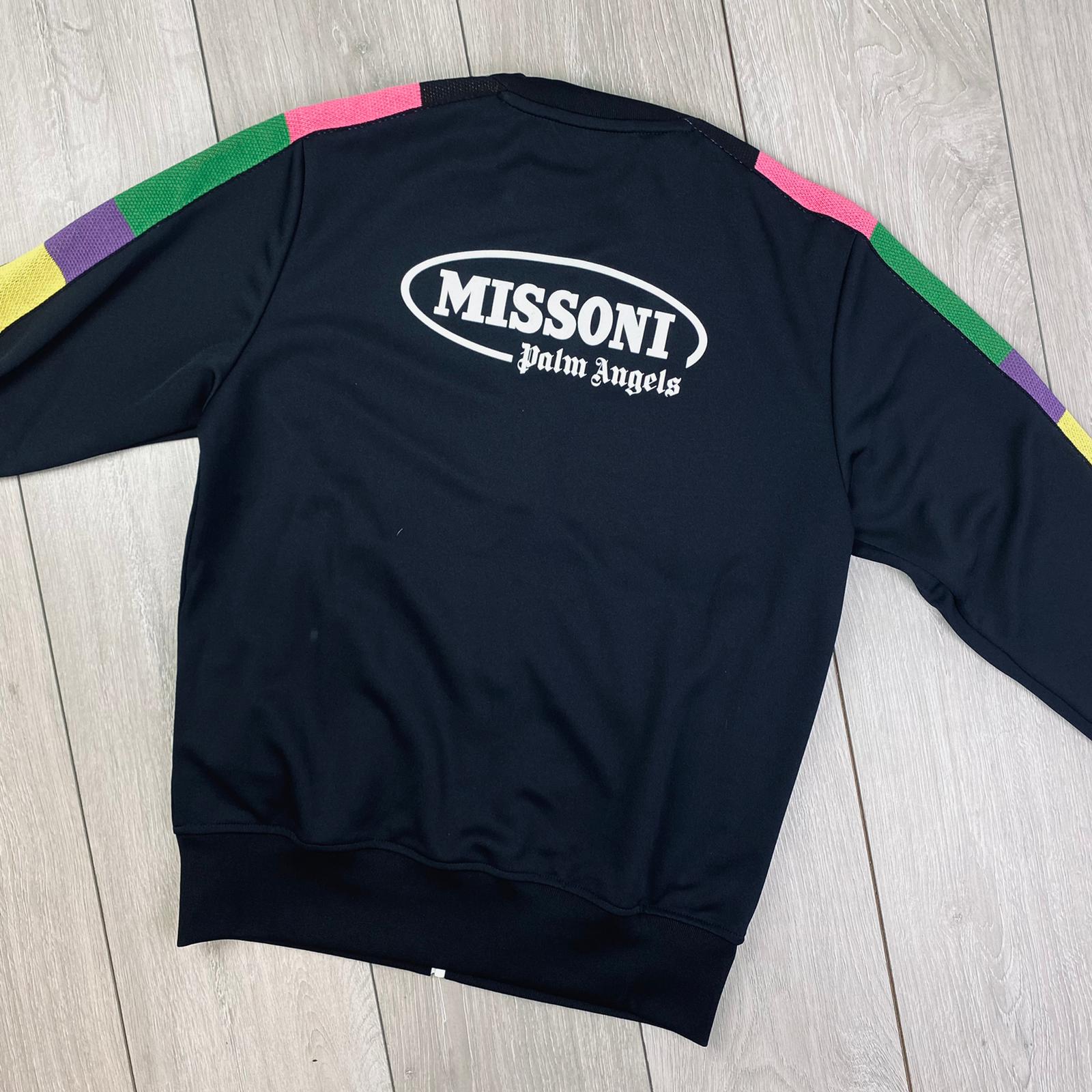 Palm Angels x Missoni Track Jacket - Black