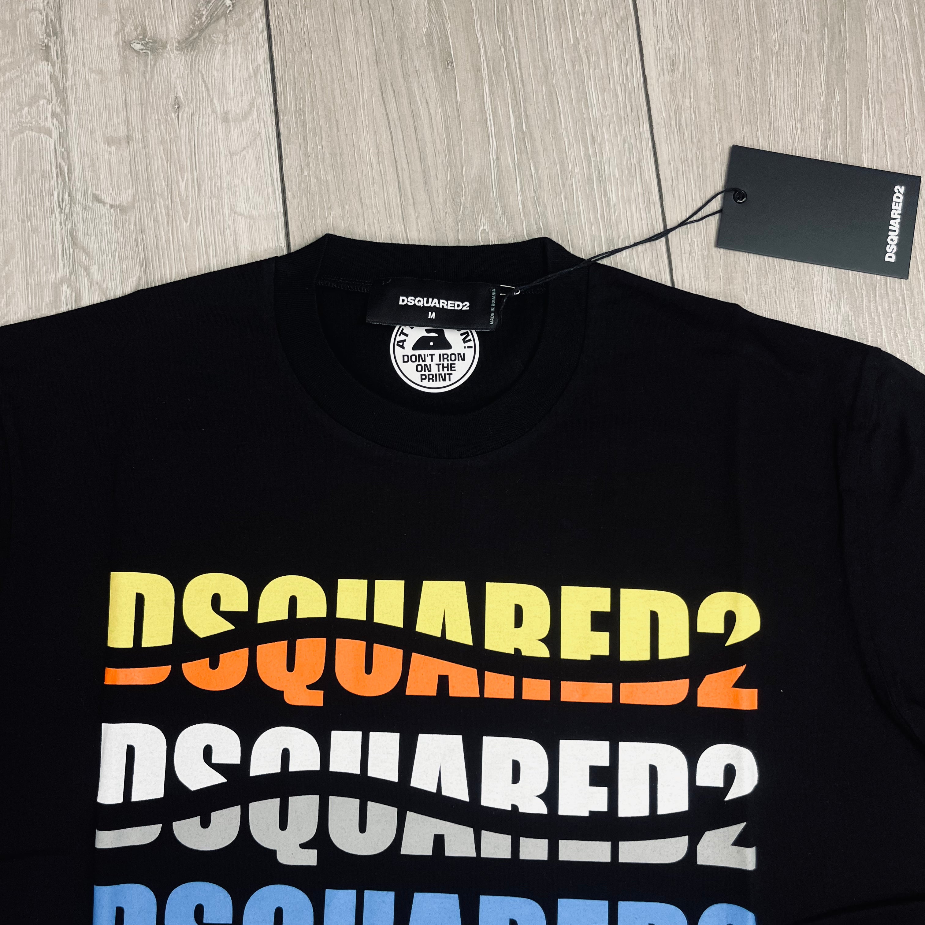 DSQUARED2 Wave T-Shirt - Black