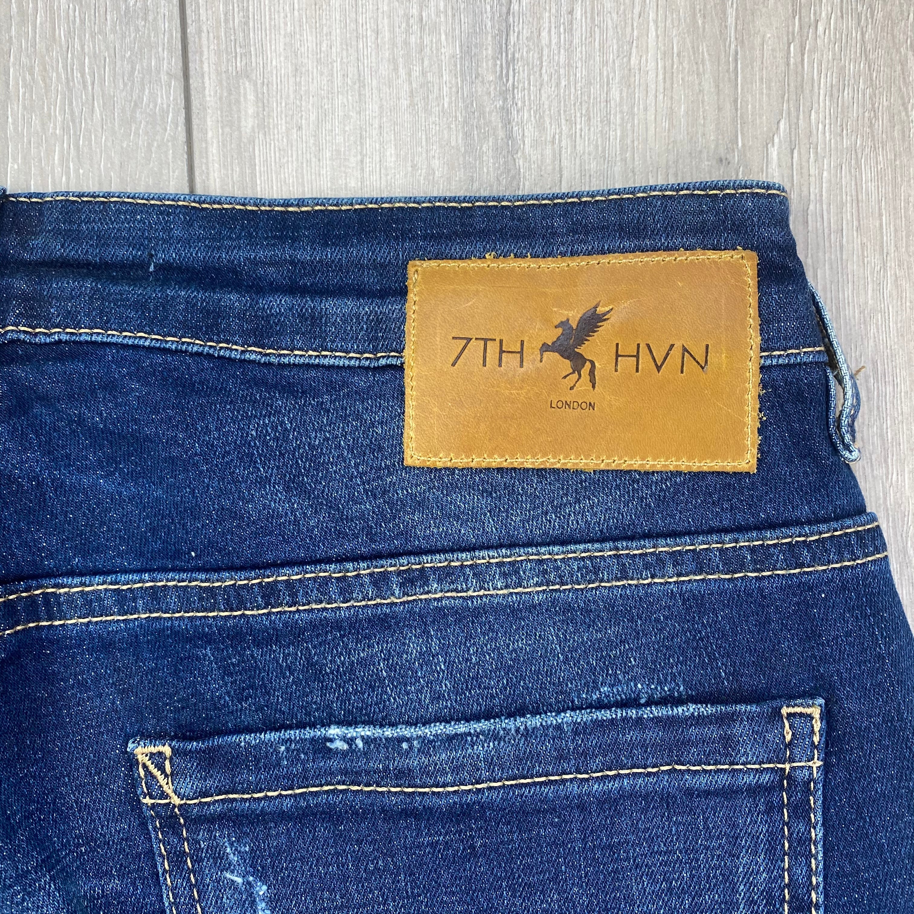 7TH HVN Slim Jeans - Blue