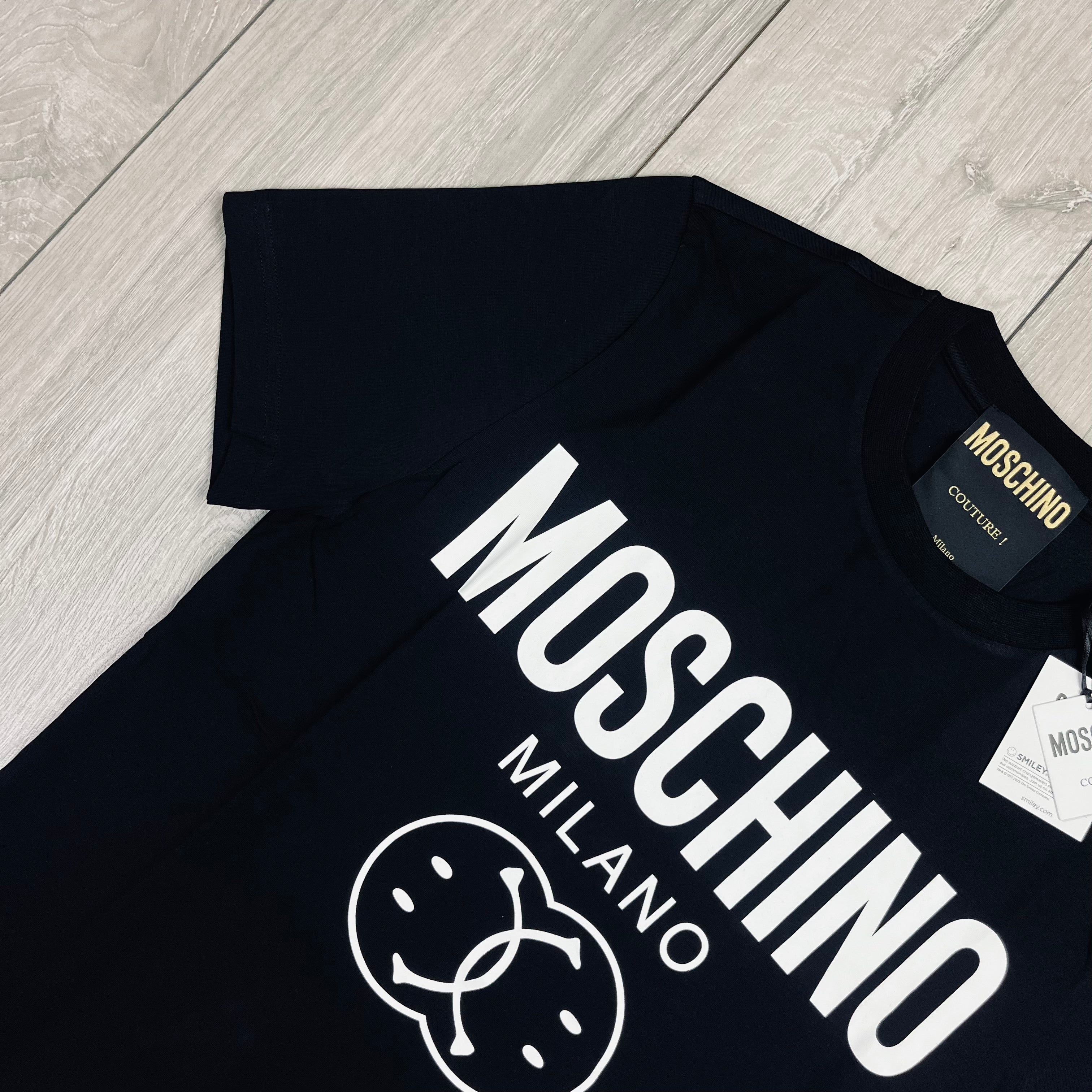 Moschino Smiley T-Shirt - Black