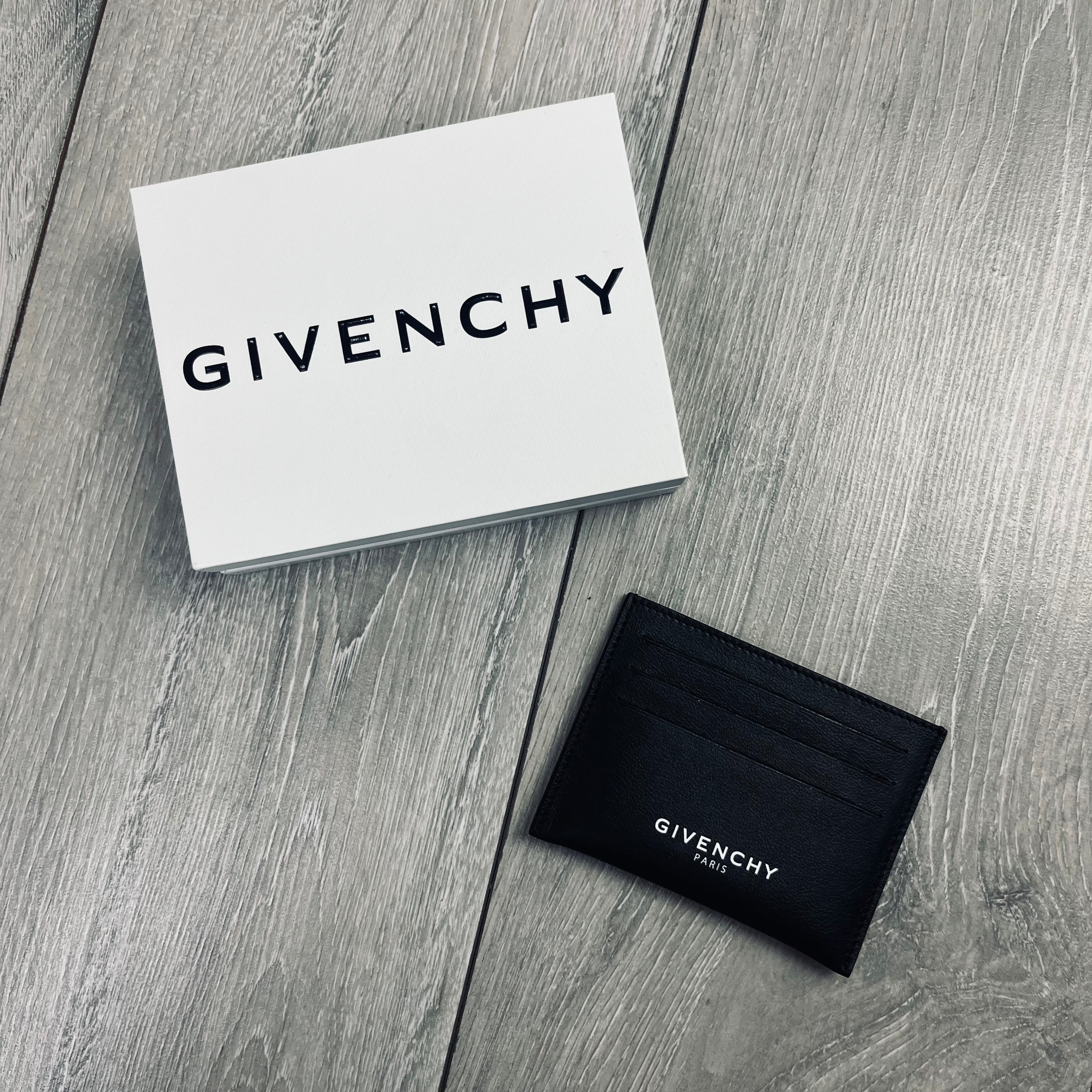 Givenchy Embossed Cardholder - Black