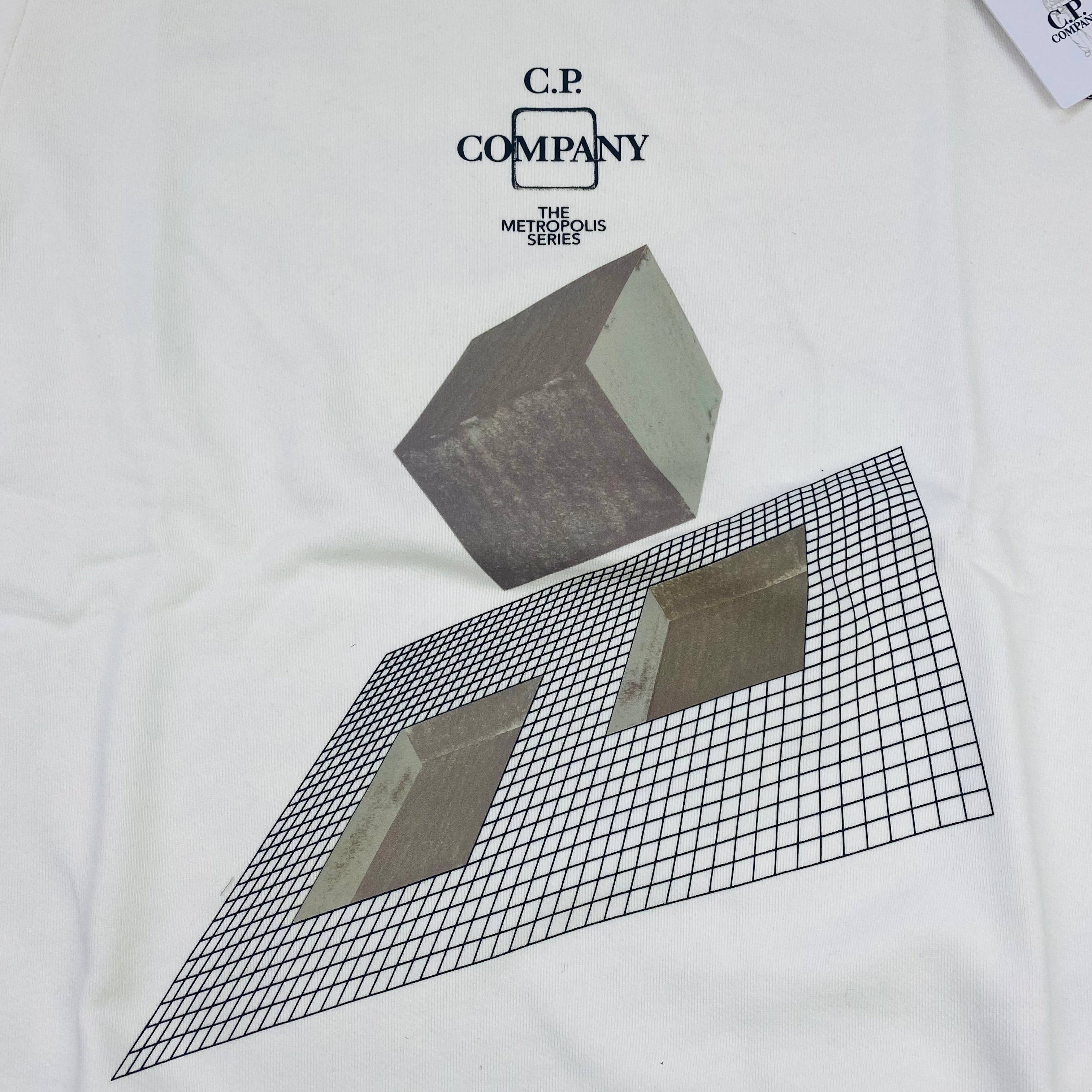 CP Company Metropolis Sweatshirt - White