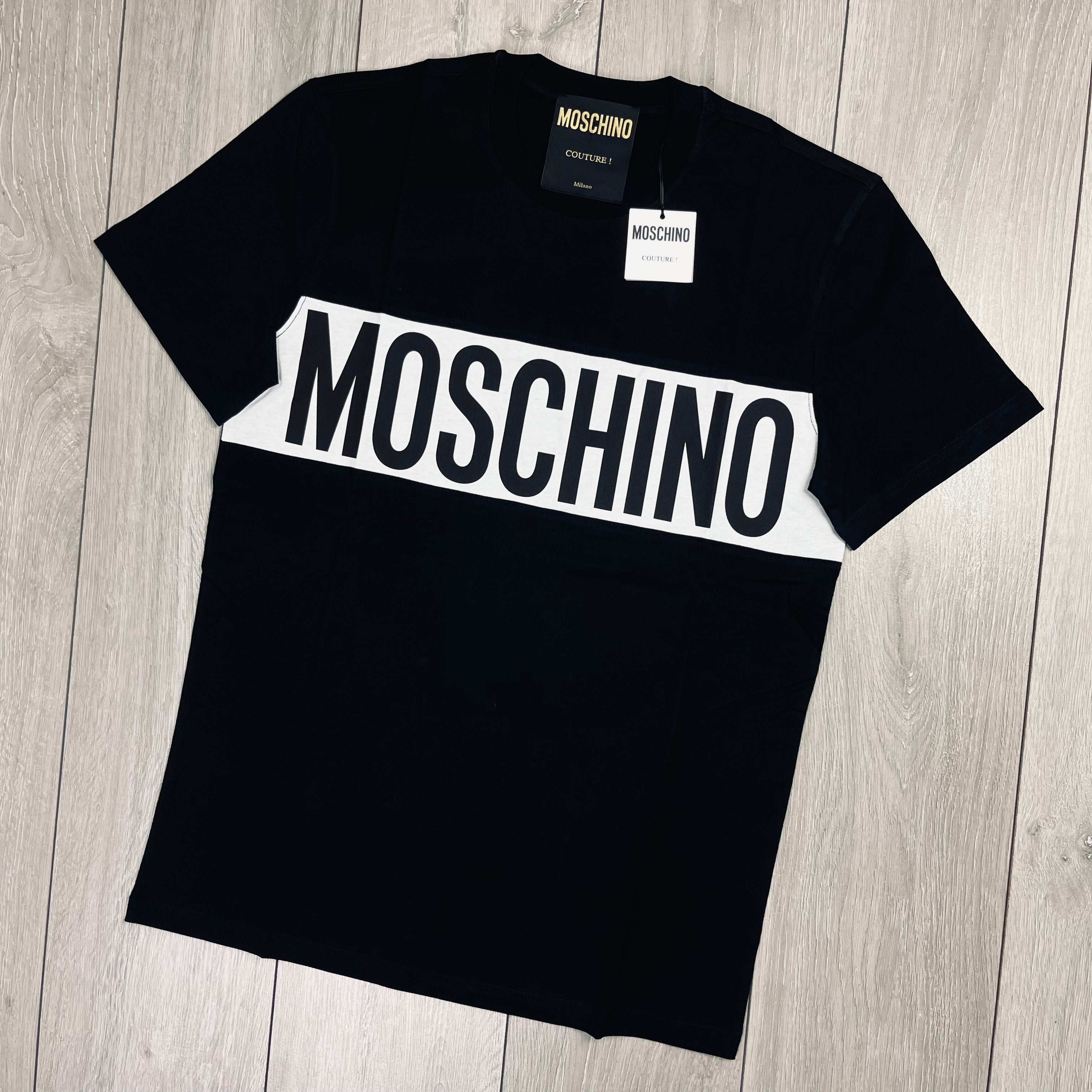 Moschino Printed T-Shirt - Black