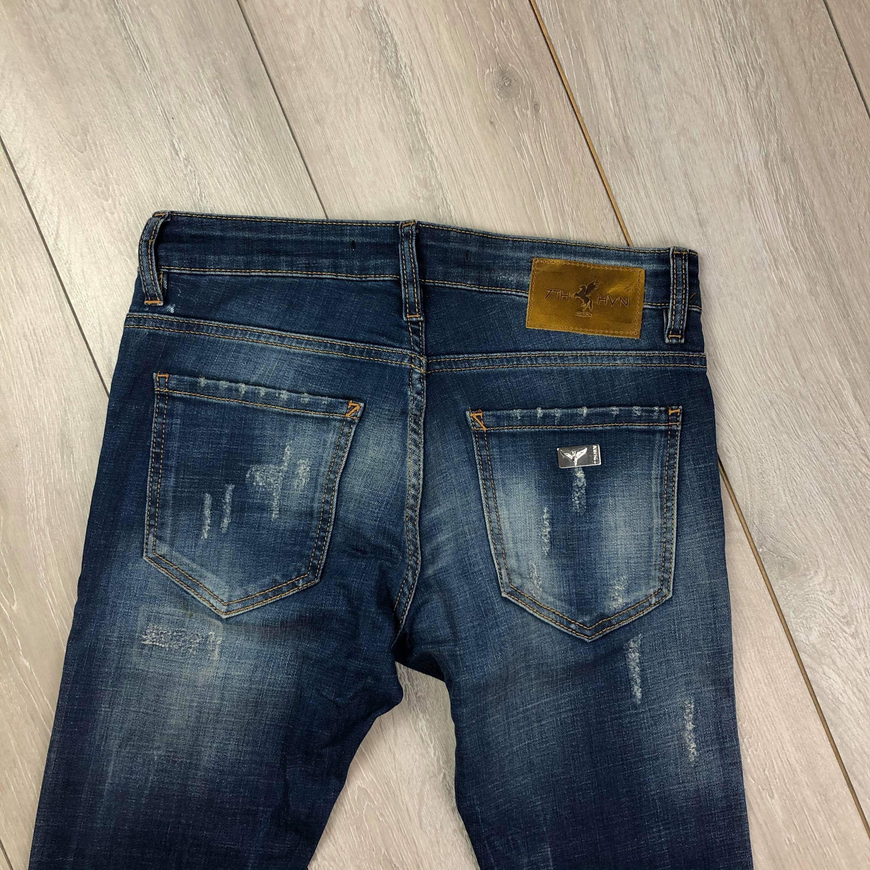 7TH HVN Slim Jeans - Blue