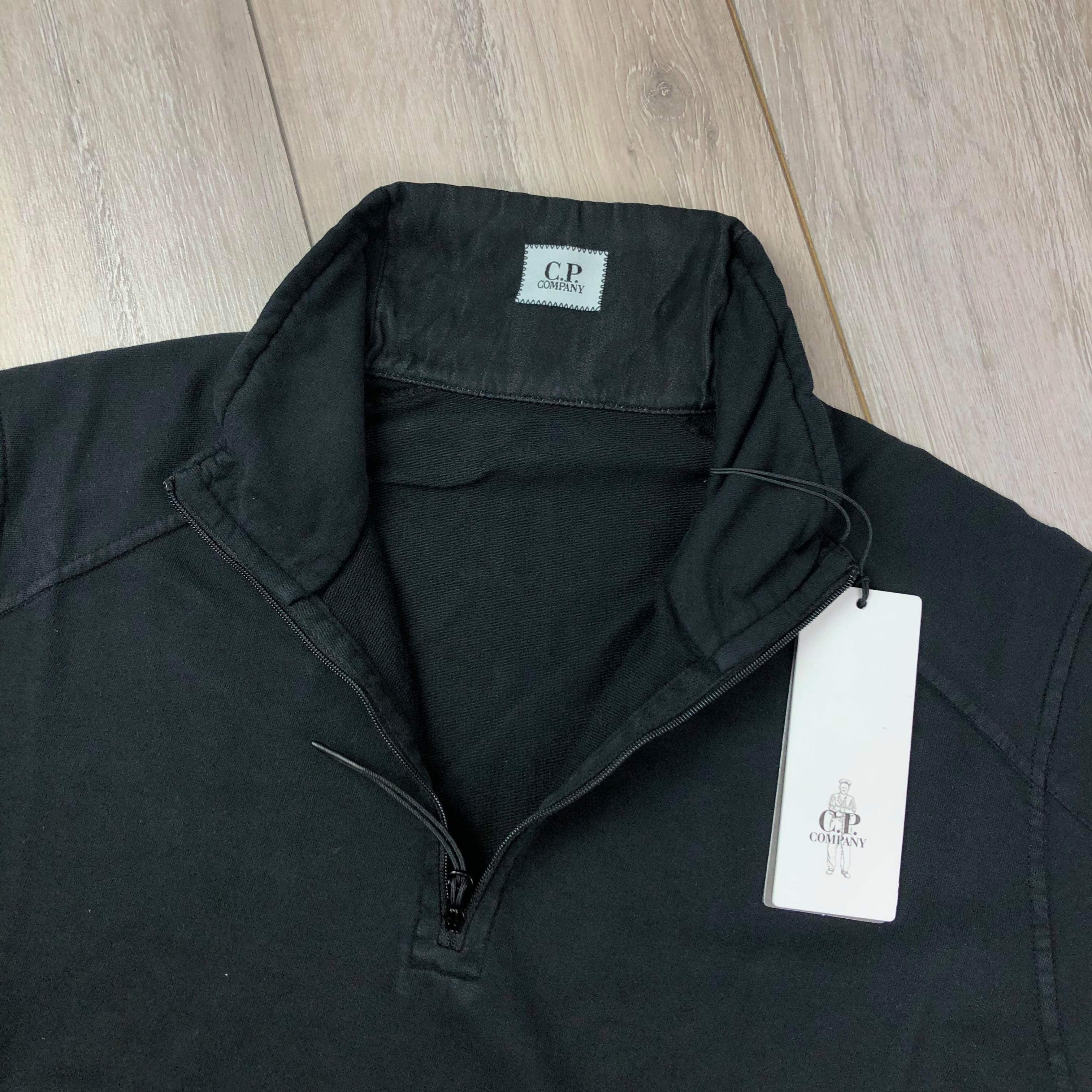 CP Company Zip Fleece - Black