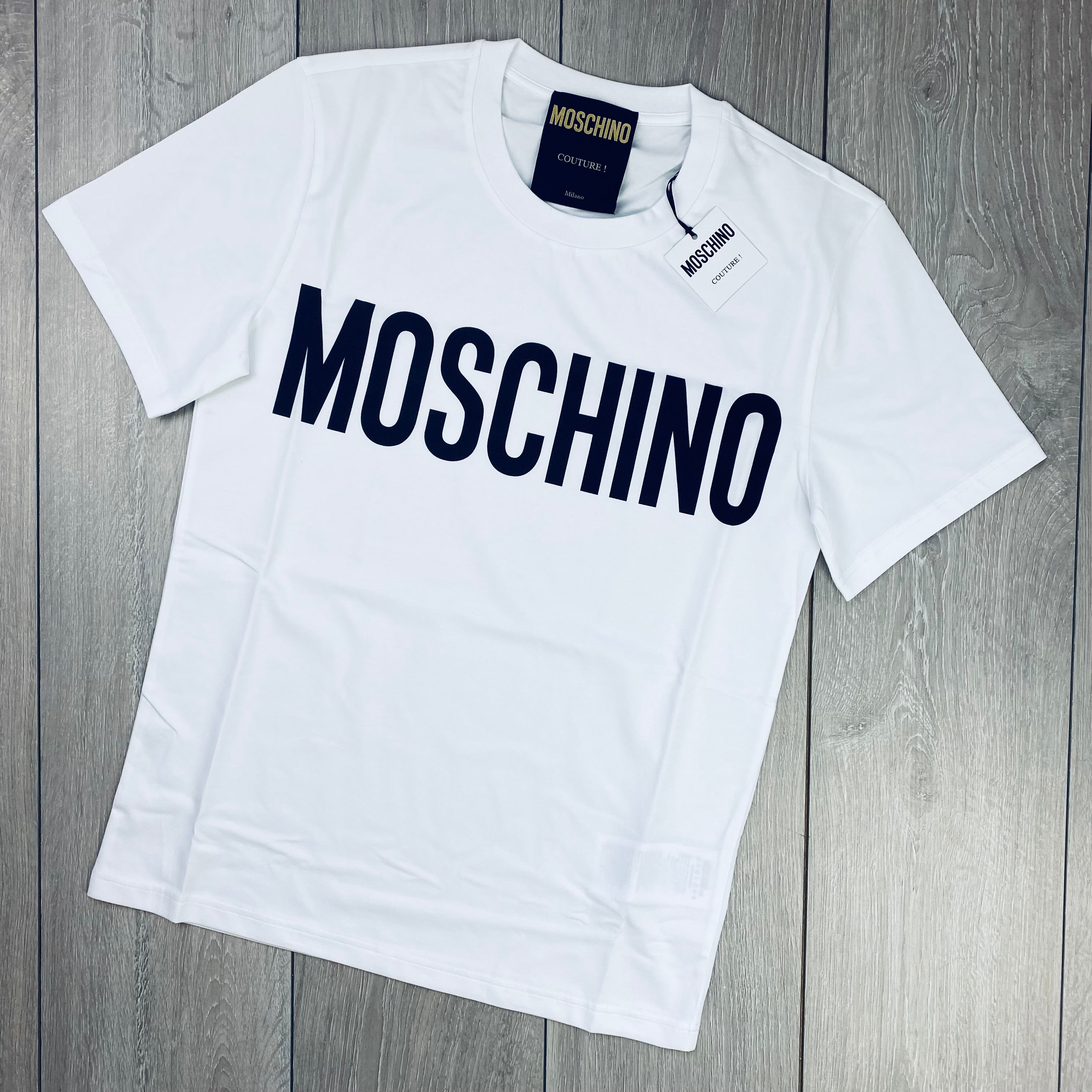 Moschino Printed T-Shirt - White