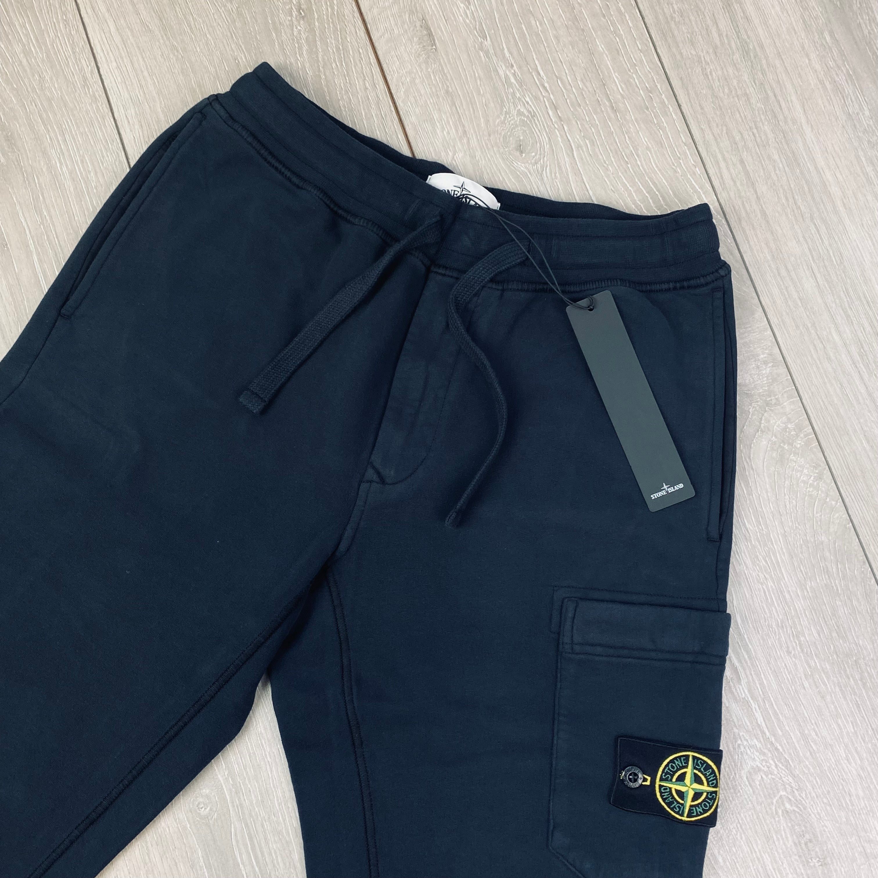 Stone Island Dyed Sweatpants - Navy