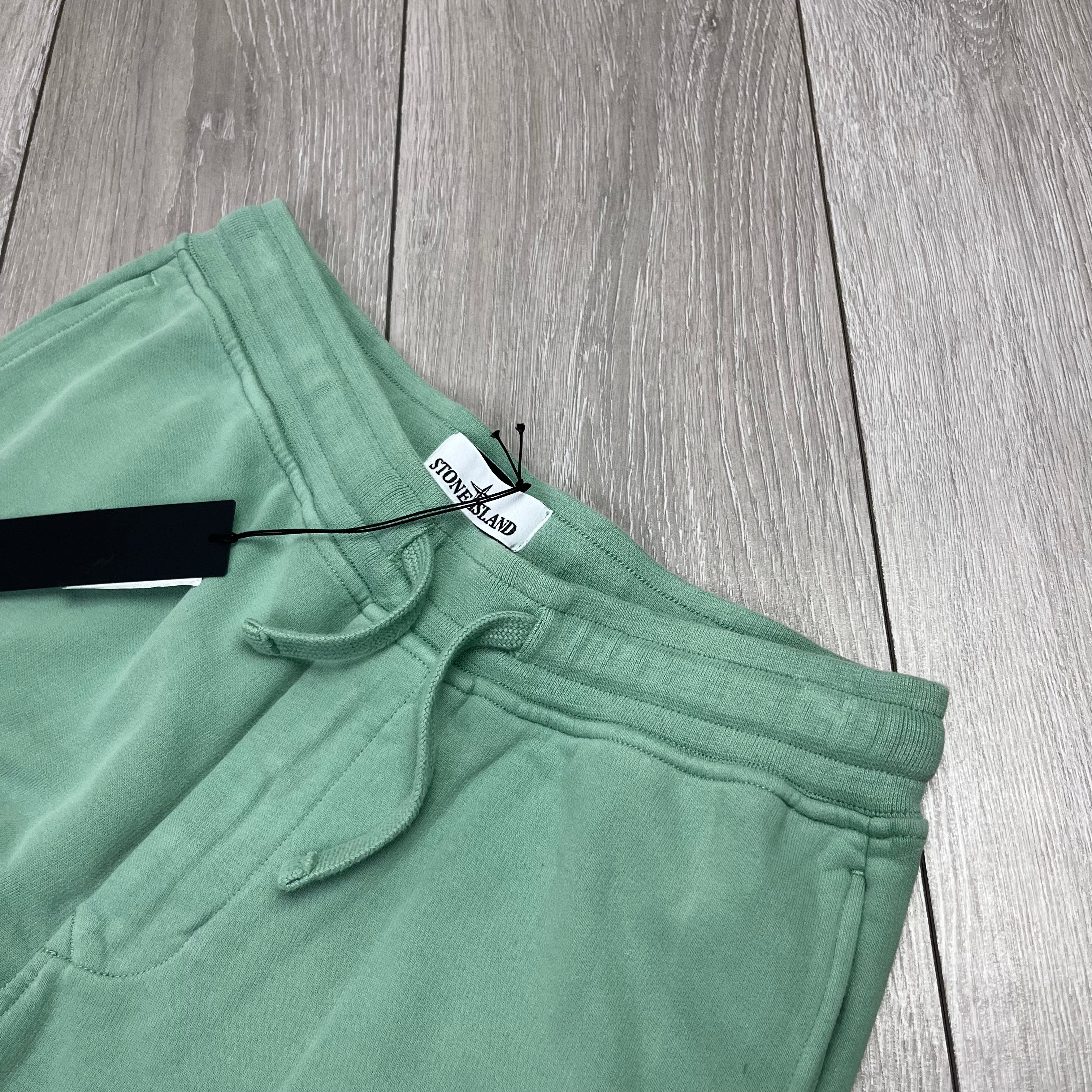 Stone Island Dyed Sweatpants - Sage Green