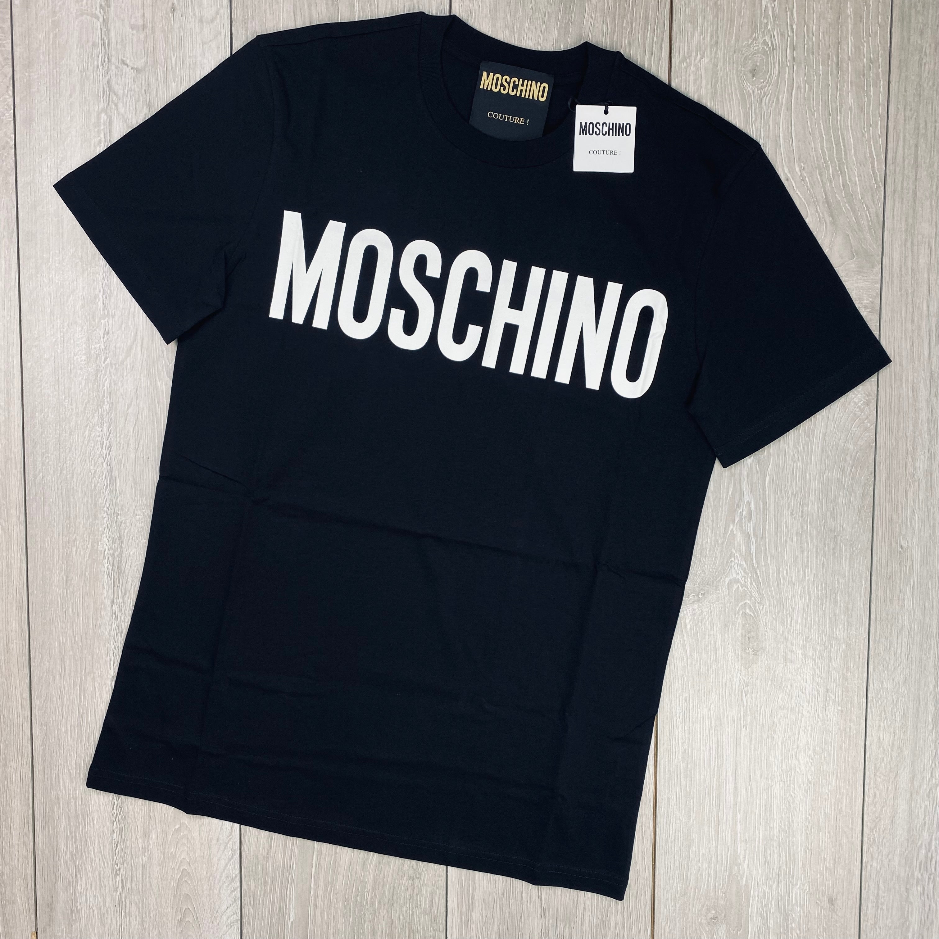 Moschino Printed T-Shirt - Black