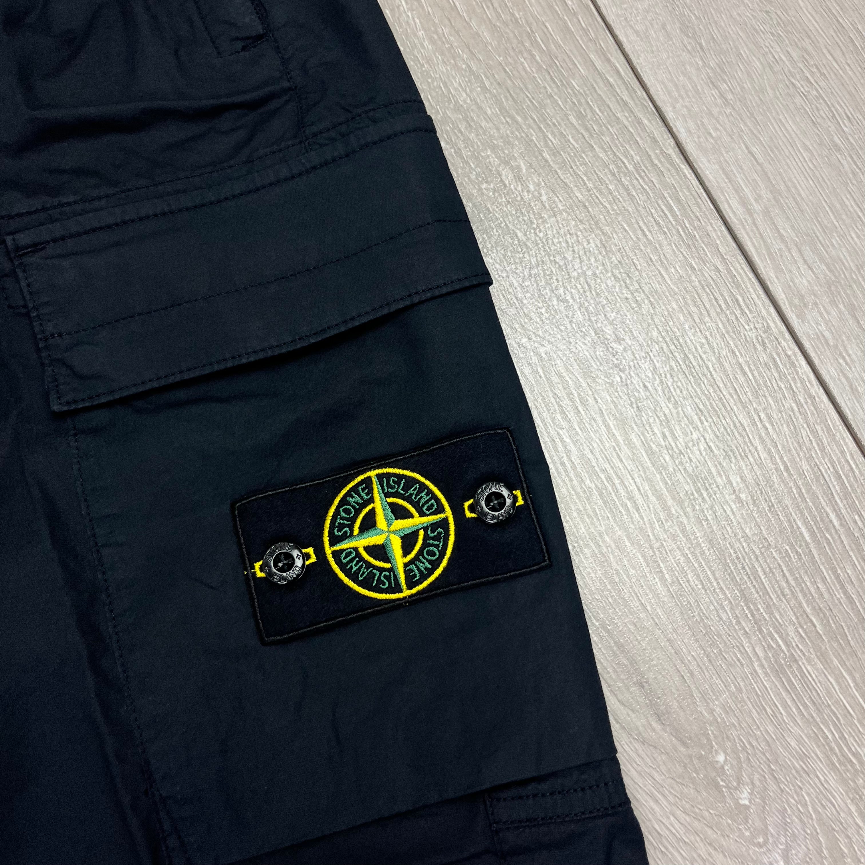 Stone Island Cargo Trousers - Navy