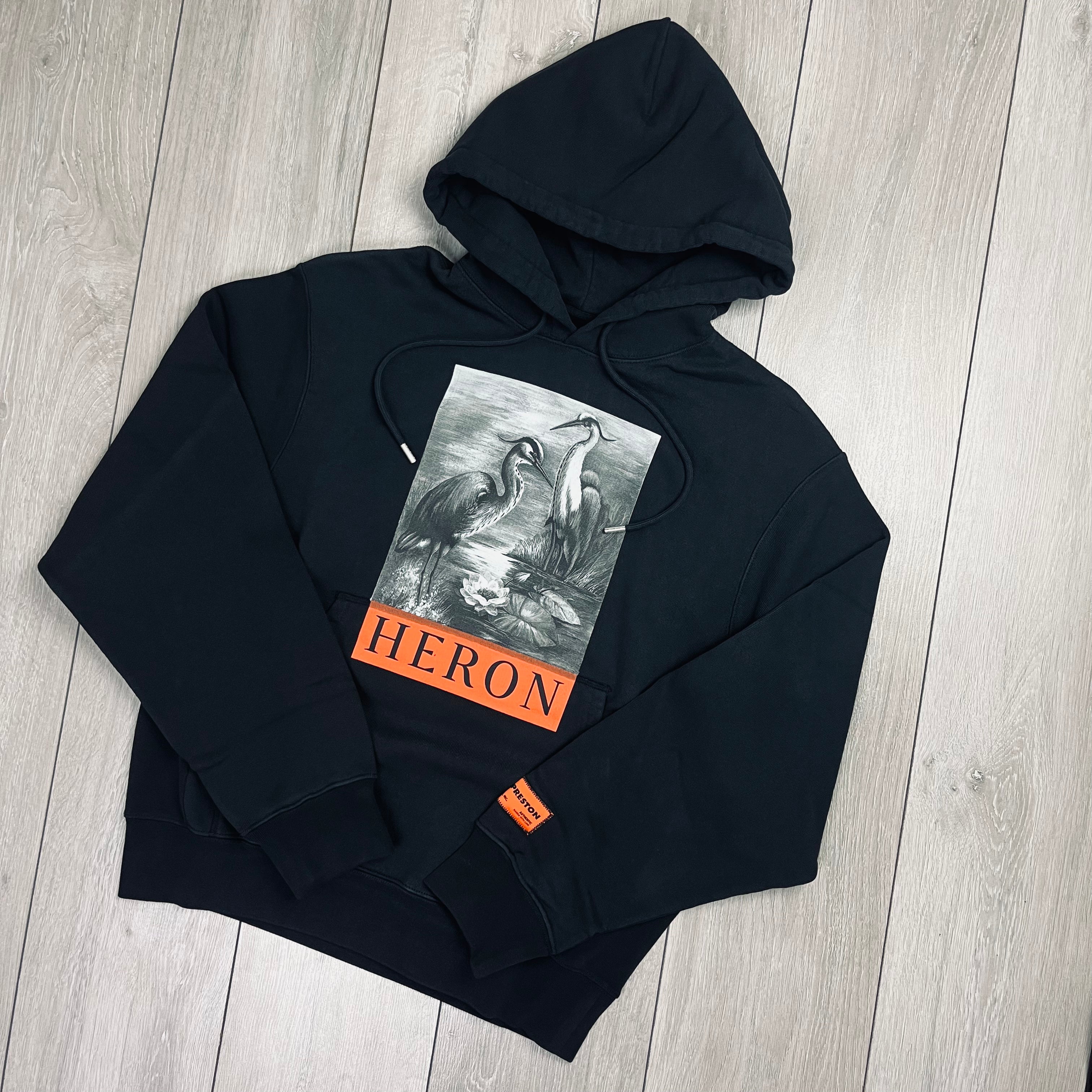 Heron Preston Graphic Hoodie - Black