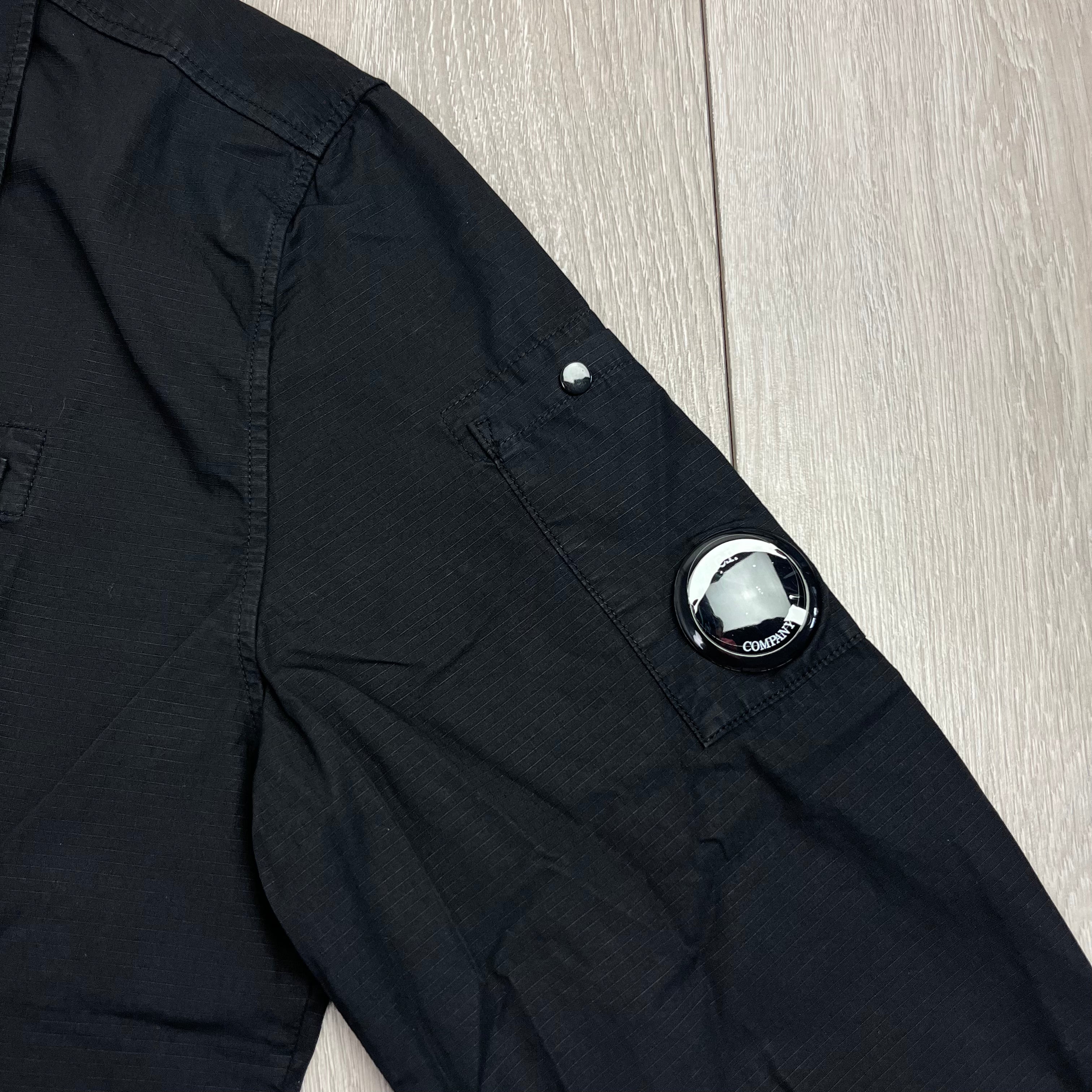 CP Company Zip Smock - Black