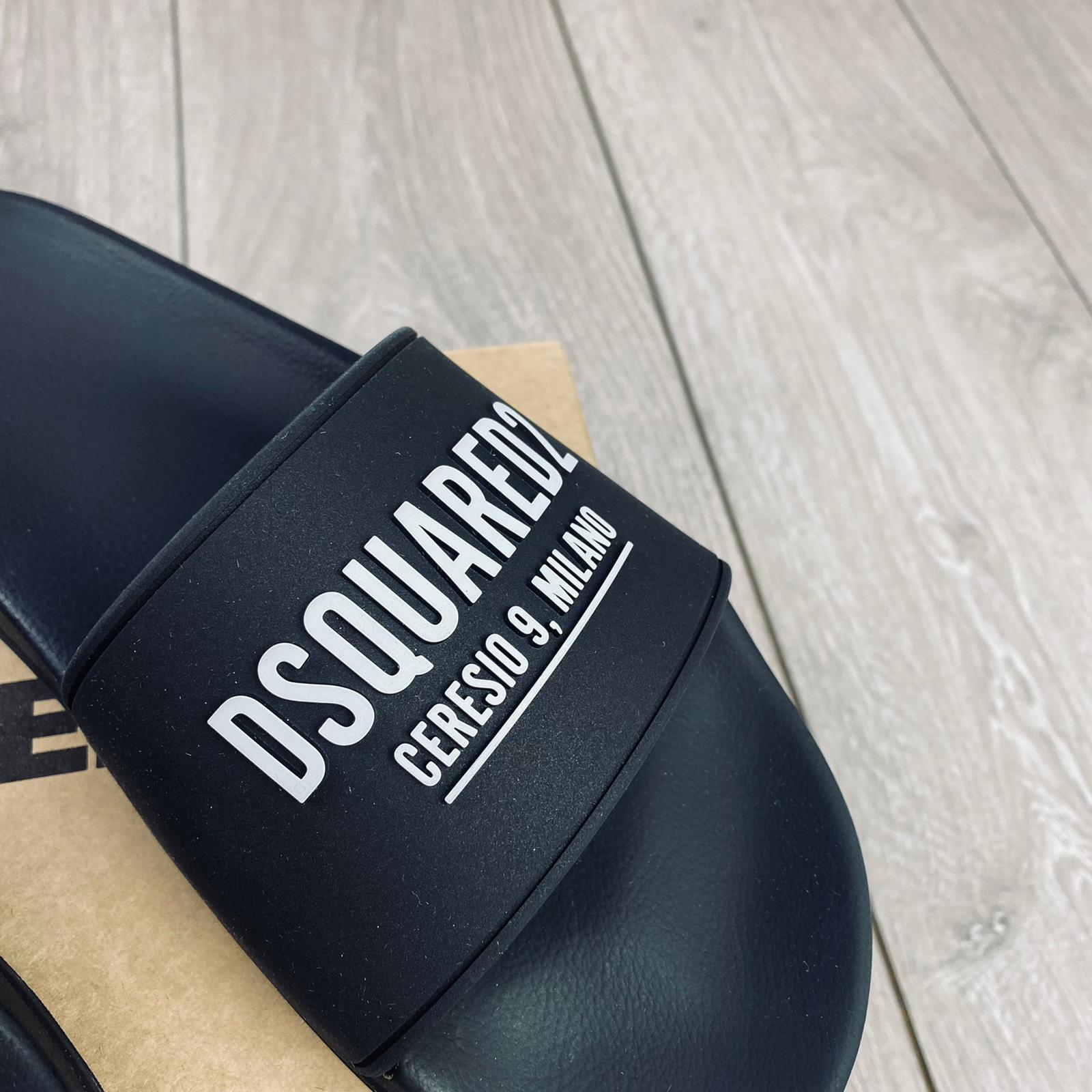 DSQUARED2 Slides - Black