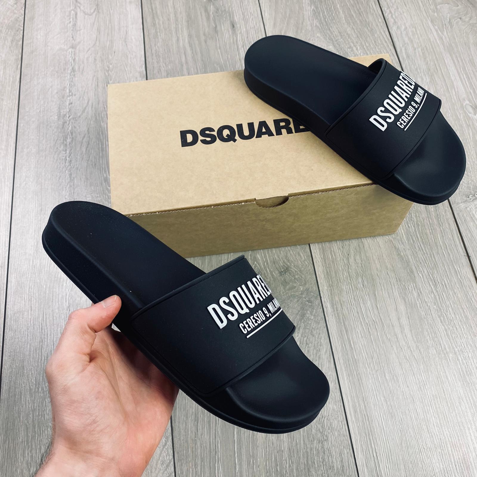 DSQUARED2 Slides - Black