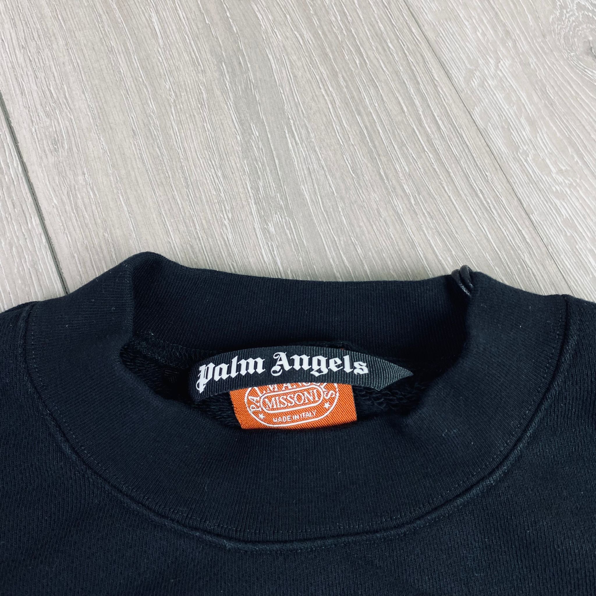 Palm Angels Oversized Sweatshirt - Black