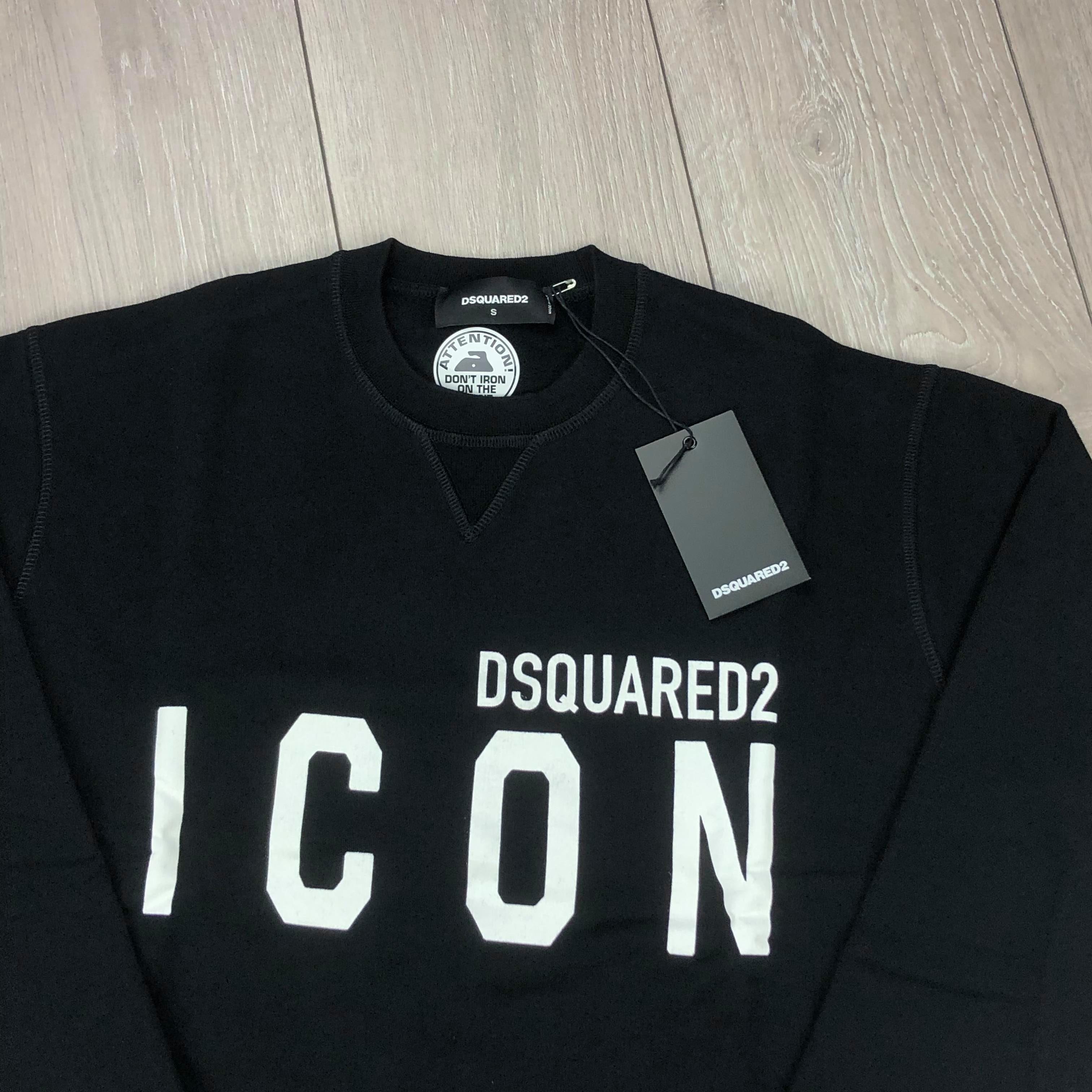 DSQUARED2 ICON Sweatshirt - Black