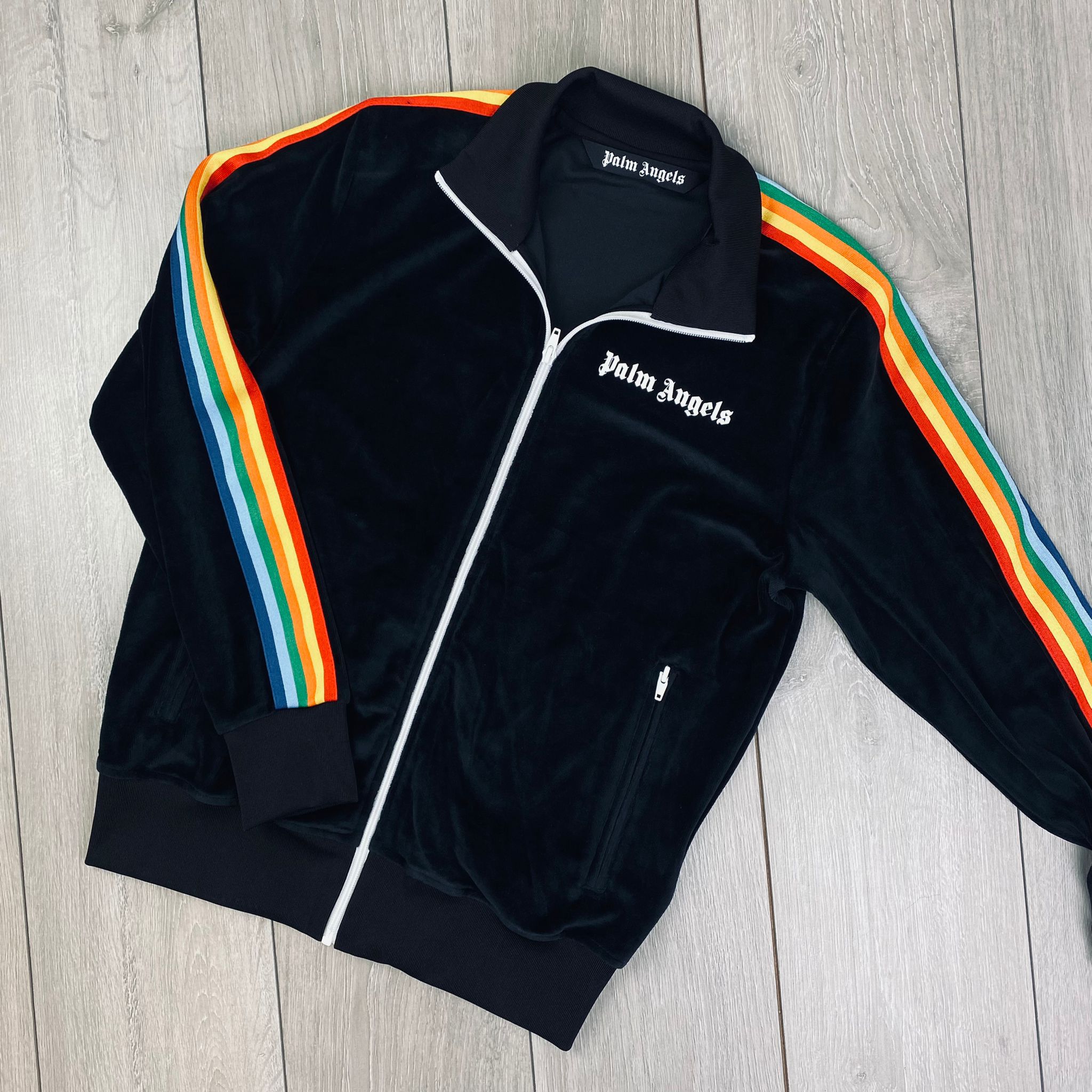 Palm Angels Track Jacket - Black