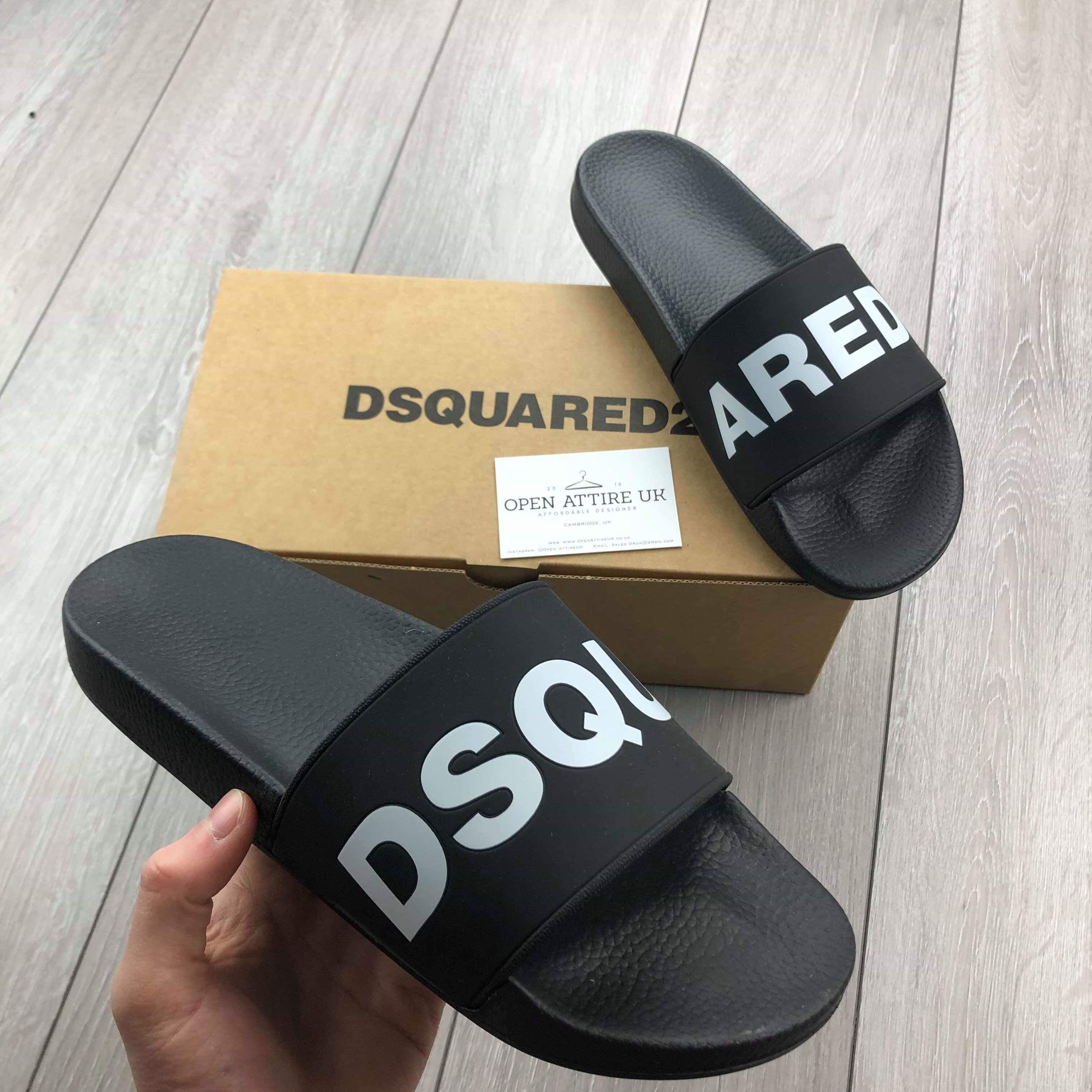 DSQUARED2 Slides - Black