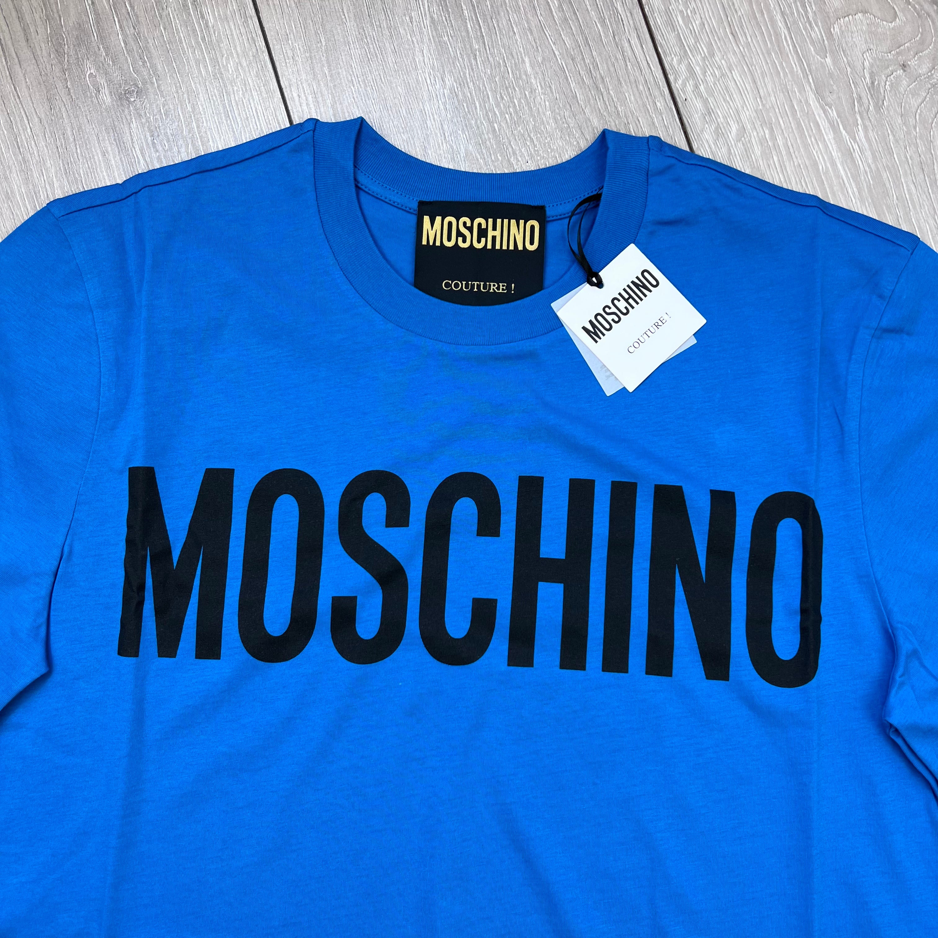 Moschino Printed T-Shirt - Blue